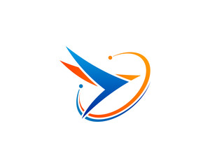 Digital Internet Bird Logo