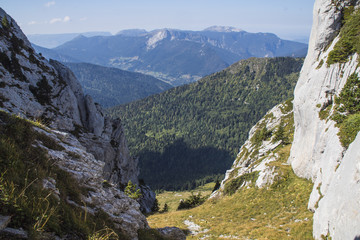 Obraz premium Massif de la Chartreuse - Lances de Malissard.