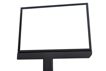 blank screen billboard for outdoor advertising poster.