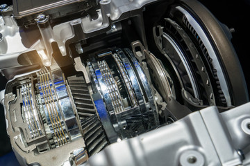 Automotive transmission gearbox