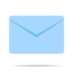 Envelope Mail icon, vector illustration. Flat design style