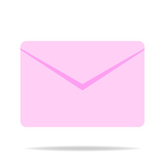 Envelope Mail icon, vector illustration. Flat design style