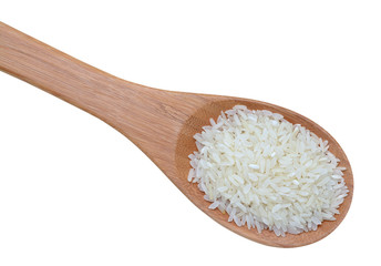 Fototapeta na wymiar rice spoon