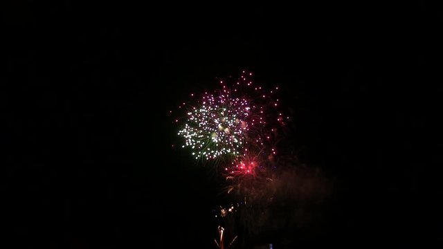 Nagaoka festival fireworks star mine in japan