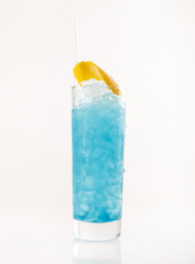 cocktail on the white background