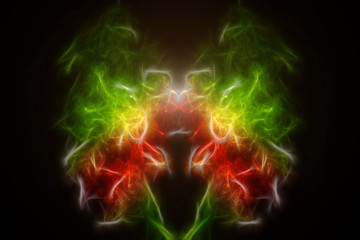 Abstract background Laser light multicolored pattern geometric s