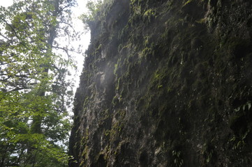 鎖場　ロッククライミング　 松井田妙義　妙義山　群馬　妙義山　