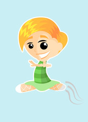 Green balerina © Katarzyna