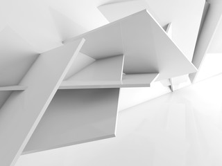 Square blocks. 3d illustration, computer graphic