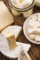 different kinds of cheese
