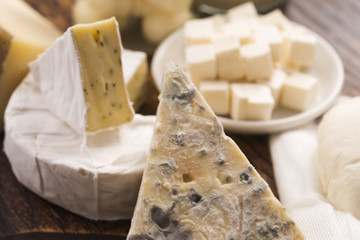 different kinds of cheese