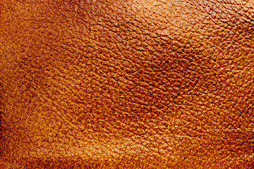 Orange texture leather skin background