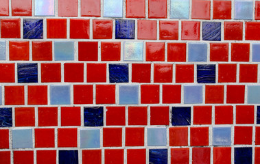 Background with colorful ceramic tiles - 122016026