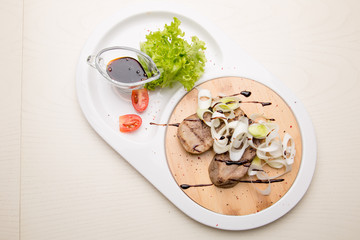 delicious and fresh salad