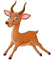 Obraz premium Cartoon antelope