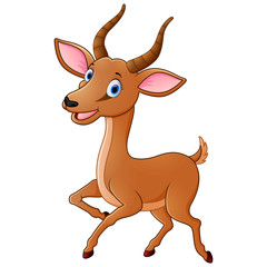 Cartoon antelope
