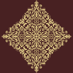 Oriental Abstract Vector Pattern