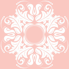 Elegant Vector Ornament in the Style of Barogue