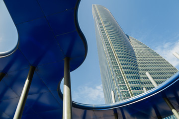 skyscraper in Madrid