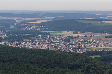 Obraz premium aerial view in bavaria