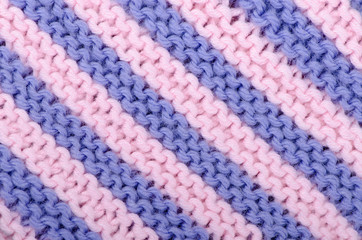 Knitted textile background