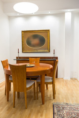 table in Classic Dining Room