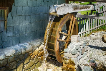Fototapete Mühlen Wassermühle