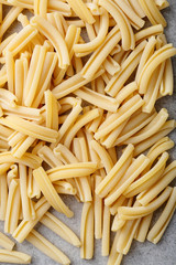 raw pasta pattern food background