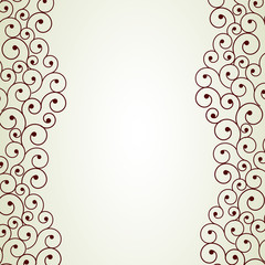 Abstract Floral design background