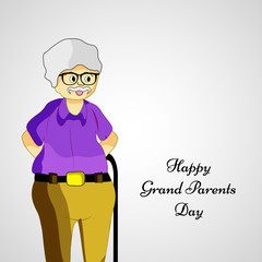 Grand Parents Day background 
