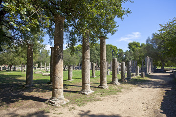 Olympia archeological site