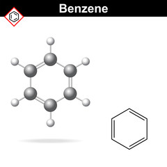 Benzene 3d molecular structure