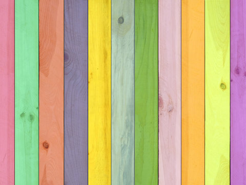 colorful wood/plank material wall background for Vintage wallpaper
