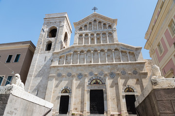 St. Mary cathedral in Cagliari, Italy