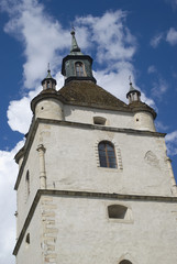 Fototapeta na wymiar Bell tower of the Armenian Cathedral of Kamyanets-Podilsky, Ukraine