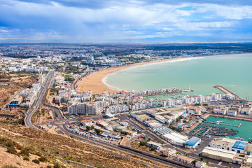 Agadir city, Morocco