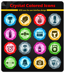 boxing icon set