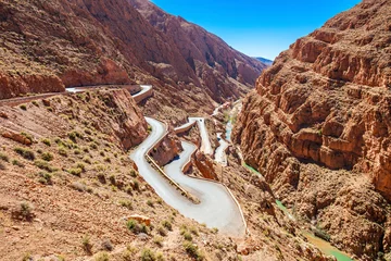 Foto op Canvas Data Gorge, Marokko © saiko3p