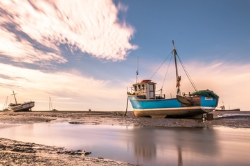 Stranded Fishing Boat