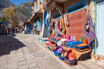 Fototapeta na wymiar Traditional moroccan textile