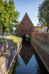 Mały Młyn. The Little Mill is a former used granary in the Old Town Gdańsk. 