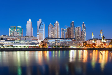Fototapeta na wymiar Puerto Madero, Buenos Aires