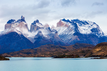 Fototapeta na wymiar Torres del Paine Park