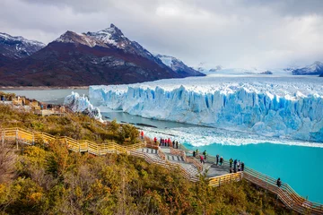 Gordijnen The Perito Moreno Glacier © saiko3p