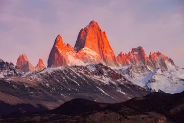 Acrylic prints Fitz Roy Fitz Roy mountain, Patagonia