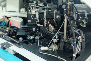 Obraz na płótnie Canvas Chemistry Machine in lab for medical 