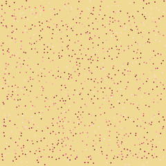 Seamless abstract star pattern vector, yellow background