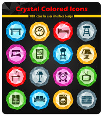 furniture icon set