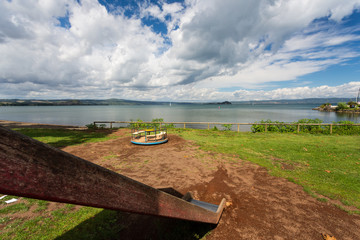 Bolsena lake - View from Capodimonte
