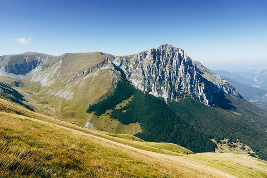 Monte Bove, montagna degli appennini nel centro Italia